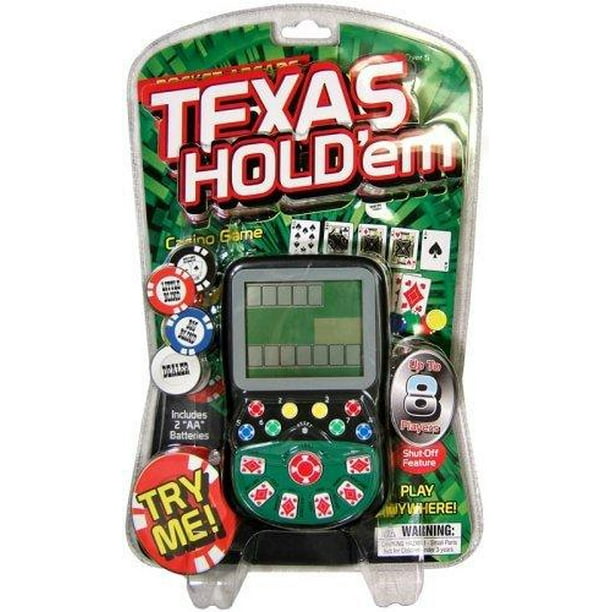 301288W MGA Entertainment Texas Holdem Poker Showdown Electronic Hand Held Game 035051301288 for sale online